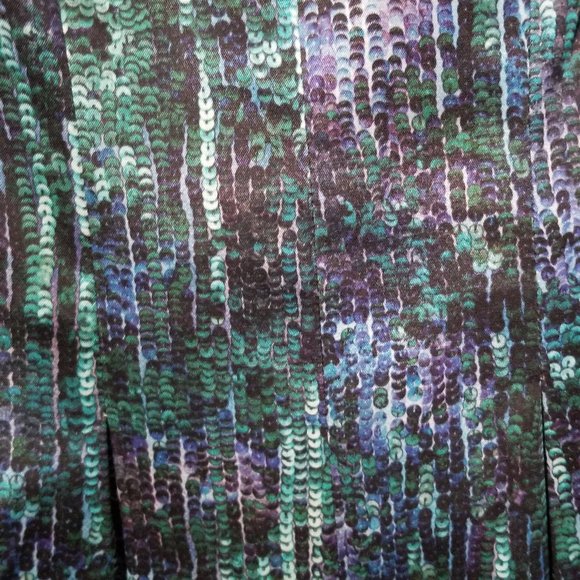 Zara sequin print evening dress - Picture 7 of 8